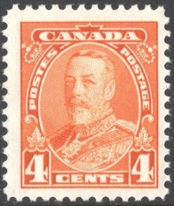 Canada SC#220 4¢ King George V (1935) MNH