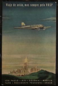 1950 Sao Pablo Brazil Esperanto Flight Postcard Cover To Cleveland OH USA