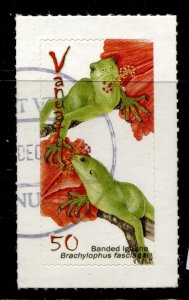 Vanuatu Stamp #933 USED VFU  XF SINGLE BANDED IGUANA