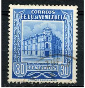 Venezuela 1953 - Scott 656 used - 30c Post office Caracas 