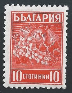 Bulgaria #364 10s Fruit - MNH