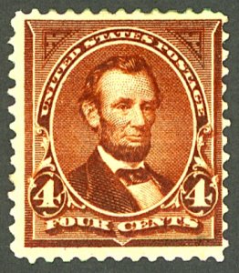 U.S. #280 MINT OG HR THIN