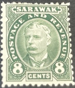 SARAWAK # 31-MINT/HINGED--SINGLE--1895