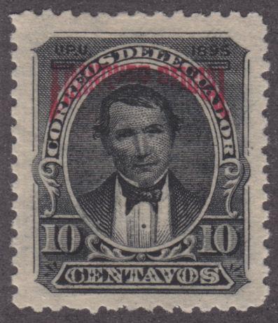 Ecuador O30 President Vicente Rocafuerte O/P 1895