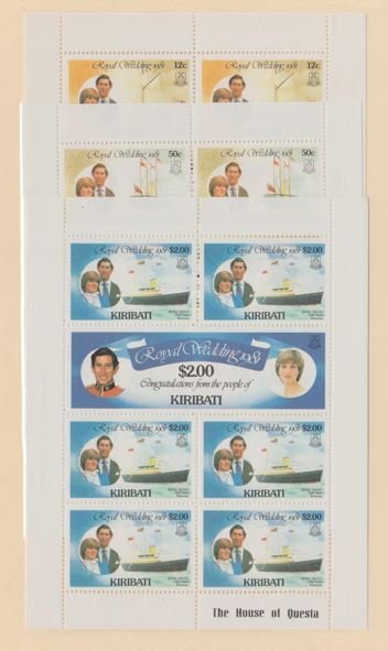 Kiribati Scott #373-378 Stamp - Mint NH Souvenir Sheet