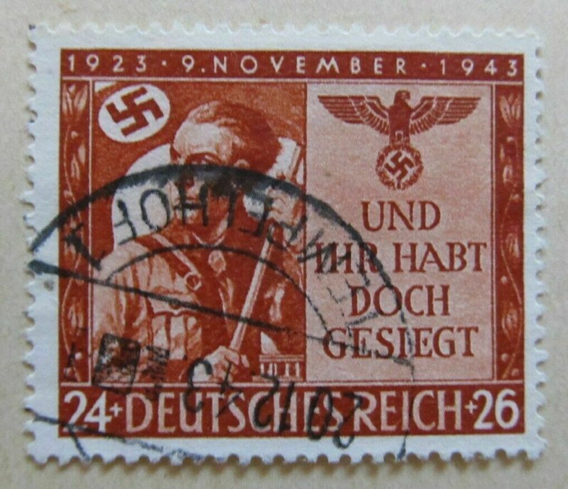 A6P32F46 Germany Semi-Postal Stamp 1943 24+26pf used