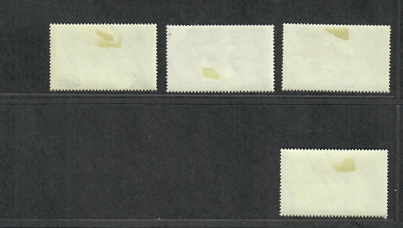 Thailand Sc#490-493 M/LH/VF, Complete Set, Cv. $25.50