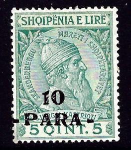 Albania 48 Hinged 1914 surcharge