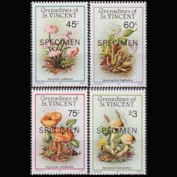 ST.V.G. 1986 - Scott# 533-6 Fungi Specimen Set of 4 NH