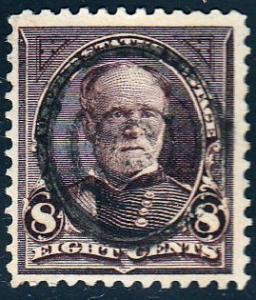 U.S. #272 Cancels. Sherman, used. SON Cancel.
