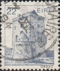 Ireland 1982 Sc#548 SG#543 22p Blue Castle Aughnanure Used