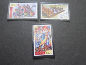 Moldova 2006 523-525 set MNH