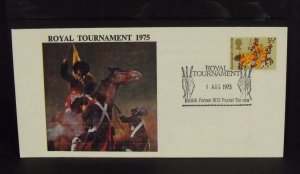 15454   GREAT BRITAIN   SEC # 725     Royal Tournament 1975