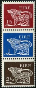 Ireland SC# 294a  From Ancient Manuscripts Strip of three  MNH scv $2.00