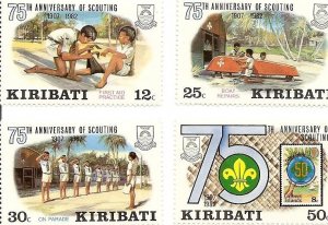 Kiribati 410-413 MNH