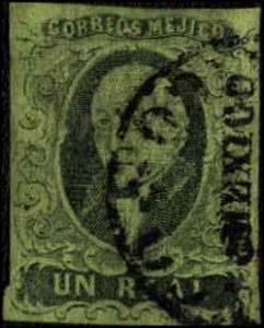Mexico #7, Incomplete Set, 1861, Used