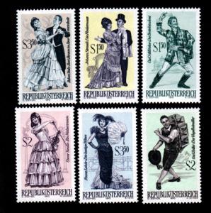 Austria # 871-876 Mint!