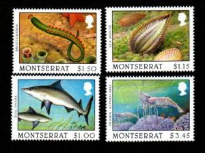 Montserrat # 882-885 Mint!