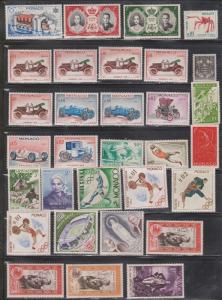 MONACO - Lot Of Mint Never Hinged, Hinged  & Used - Nice Stamps #122 Is Damaged