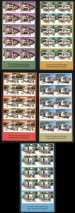 Australia SG2889a/93a 2007 Caravanning Set of 5 Panes U/M