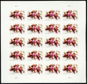 Counterfeit Pane of Two Ounce Stamps