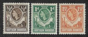 61-63,Mint Northern Rhodesia