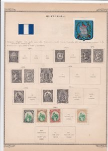 guatemala stamps page ref 17079