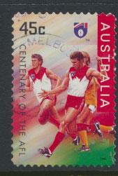 Australia SG 1608  Used  Self Adhesive - Australian Rules