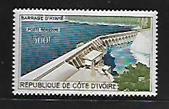 IVORY COAST ,C16, HINGED, BARRAGE DAM