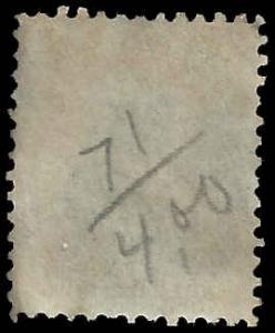 # 71 Orange Used Ben Franklin