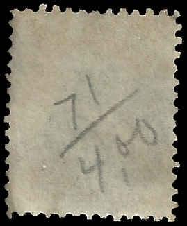 # 71 Orange Used Ben Franklin