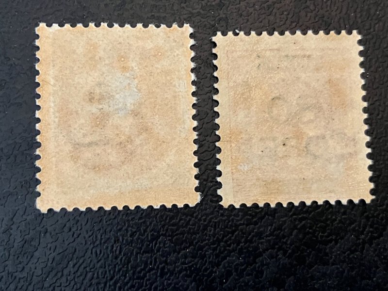 Denmark Scott 136-137 Mint