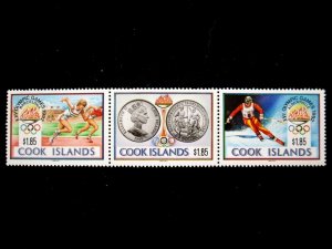 COOK ISLANDS - SCOTT# 1039a-c - MNH - CAT VAL $18.00