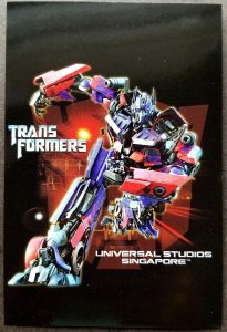 *FREE SHIP Singapore Universal Studios Transformers 2012 Movie (postcard) MNH