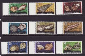 D3-St. Vincent Grenadines-Scott#36//49-nine Unused NH-1976 d