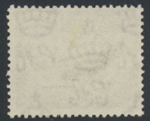 Aden  SG 63  SC# 55A  MVLH  Perf 12  black and violet  see scans & details 