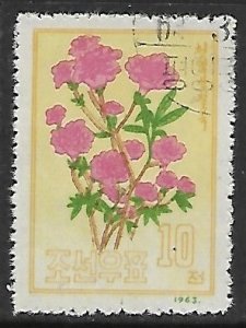 North Korea # 453 - Rhododedron geodence - used...{KGr26}