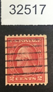 US STAMPS #487 USED XF  LOT #32517