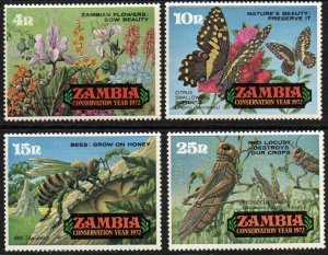 Zambia Sc #86-89 MNH