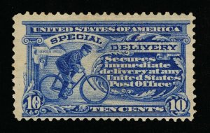 GENUINE SCOTT #E6 F-VF MINT OG H 1902 ULTRAMARINE SPECIAL DELIVERY #11904