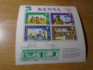 Kenya  #  224  MNH    Scouting