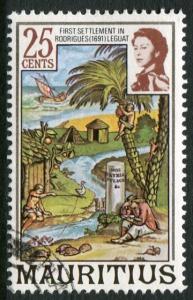 MAURITIUS 1978 - 25c USED