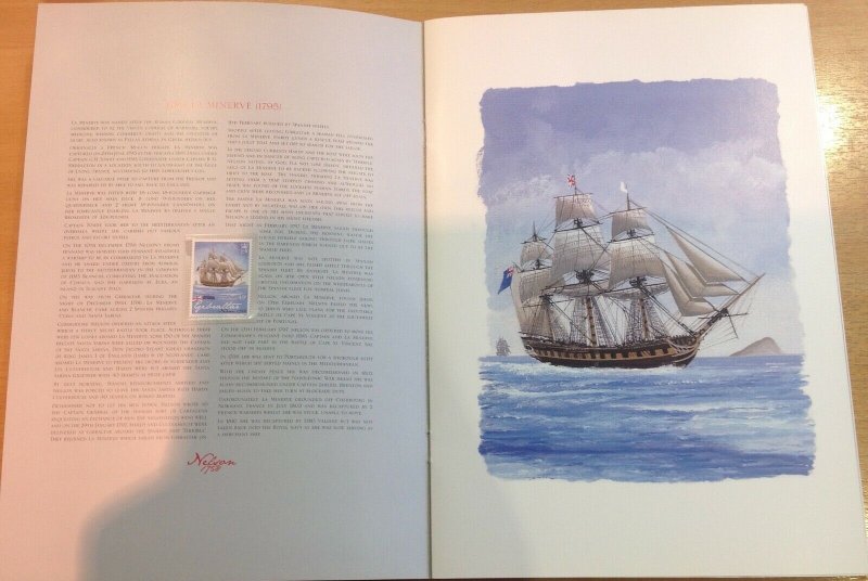 GIBRALTAR  2008 SPECIAL 24 PAGE BOOKLET OF STAMPS FOR 250th ANNIVERSARY NELSON.. 