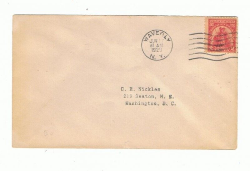 Early C.E.Nickles fdc  Scott # 657