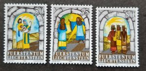 *FREE SHIP Liechtenstein Christmas 1984 Holy Family Annunciation Magi (stamp MNH