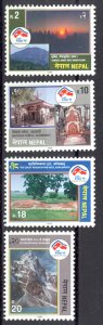 Nepal Sc# 625-628 MNH 1998 Visit Nepal