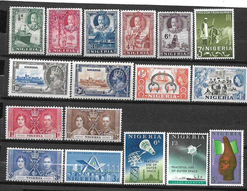 COLLECTION LOT #757 NETHERLANDS  17 MNH/MH STAMPS 1935+ CV + $23