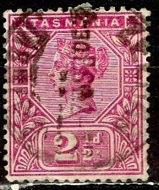Australian States - Tasmania 1882; Sc. # 77; Used Single Stamp