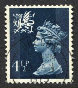 STAMP STATION PERTH Wales #WMH4 QEII Definitive Used 1971-1993