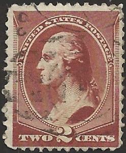 # 210 RED BROWN USED GEORGE WASHINGTON SCV-0.75